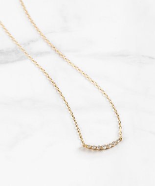 WEB限定】FRILL DIAMOND NECKLACE K10 ダイヤモンド ネックレス