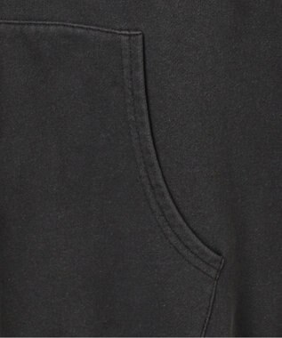 WEGO ヴィンテージウォッシュパッチワークBIGZIPパーカー スミクロ