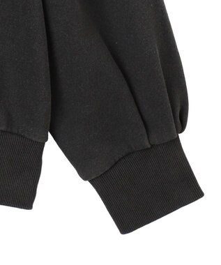 WEGO ヴィンテージウォッシュパッチワークBIGZIPパーカー スミクロ