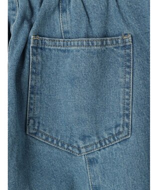 Green Parks ・ＥＬＥＮＣＡＲＥ　ＤＵＥ　バックスリットデニムパンツ Light Indigo