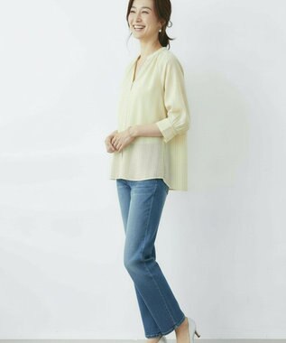 ONWARD Reuse Park 【UNFILO】パンツ春夏 ブルー