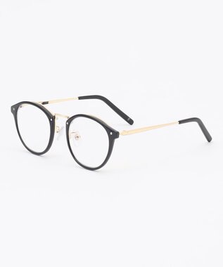 自由区 メタルコンビ リーディンググラス ブラック(+1.50)