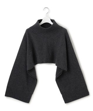 23区 【洗える】カシミヤブレンド マルチウェイ ストール グレー系