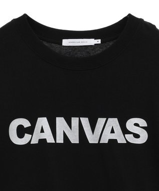 AMERICAN HOLIC ＣＡＮＶＡＳロゴカットプルオーバー Black