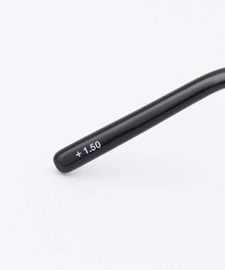 自由区 メタルコンビ リーディンググラス ブラック(+1.50)