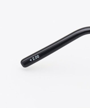 自由区 メタルコンビ リーディンググラス ブラック(+2.00)