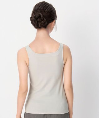 WACOAL 【血行促進】 カップ付きインナー 【&SUPPORT】 ブラトップ 上向きのバストライン ラクなのにズレにくい タンクトップ レディース CKB700 /ワコール グレー