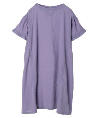 Green Parks Ｉ　ピグメント５分袖チュニック Purple