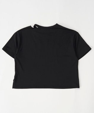 OP／FILA 【Ocean Pacific】Ｔシャツ付きセパレート水着3点セット ブラック