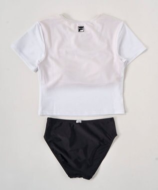 OP／FILA 【FILA】カジュアル水着４点セット ホワイト