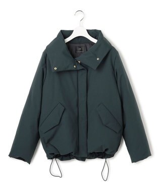 23区 L 【一部店舗限定/滝沢眞規子さん着用/撥水加工】ミリタリー Aライン ダウンコート パイングリーン系