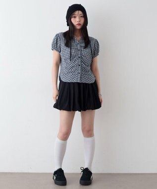WEGO バルーンミニスカパン ブラック