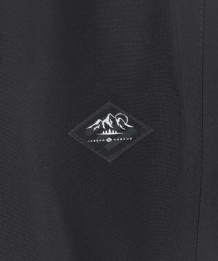 JOSEPH ABBOUD MOUNTAIN 【ECO撥水/耐水性/透湿防水素材/ストレッチ/軽量】ボイルドポリエステル マウンテンシェル パンツ ブラック系
