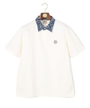 J.PRESS MEN 【J.PRESS YACHT CLUB】アーバンリゾート デザインポロシャツ ホワイト系