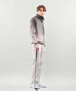 23区GOLF 【MEN】【撥水・ストレッチ】ライトブルゾン ライトグレー系