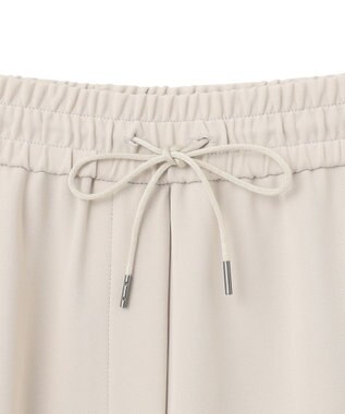 ICB 【洗える】 ライトダブルクロス ドロストパンツ トープ系