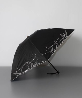 Beaurance ビューランス カリグラフィー刺しゅう柄 晴雨兼用パラソル傘