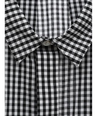 CRAFT STANDARD BOUTIQUE ステンサイドソリッドギンガムチェックブラウス Gingham Check