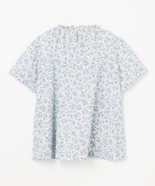 組曲 KIDS 【150-160㎝】サクラララ・ブラウス サックスブルー系5