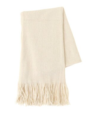 Green Parks ｅｖｅｒｙ　ｗａｌｋ．キラキララメマフラー Ivory