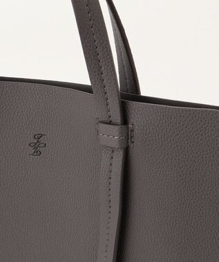 自由区 PUコンパクトトート バッグ スレート