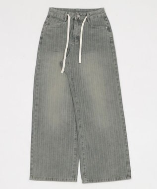  ドロストストライプブラストデニム