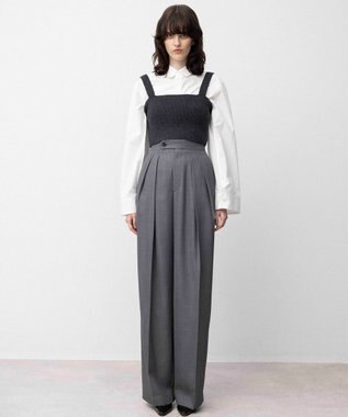 NAVE 【Nave】ウールカシミヤ ビスチェ グレー系