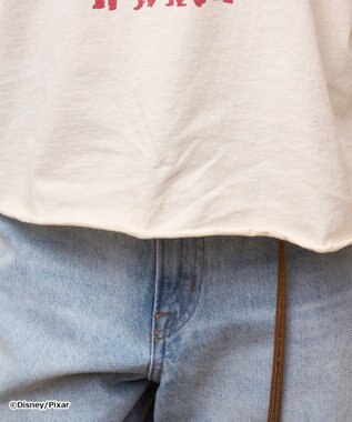 AMERICAN HOLIC 【TOY STORY】リメイク風グラフィックTシャツ Ivory