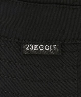 23区GOLF 【UNISEX】リバーシブルモノグラムバケットハット ブラック系5