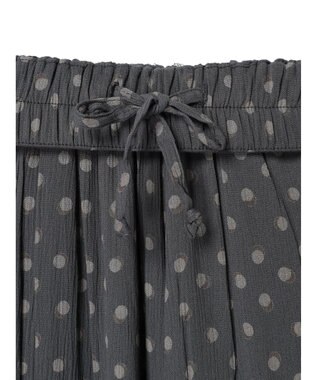 Green Parks レーヨンクレープスカーチョ Dot