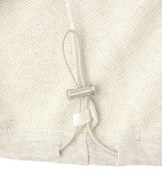 earth music&ecology 【裏毛】アソートロゴウラケドロストプルオーバー Oatmeal