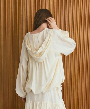 GRACE CONTINENTAL ラメチェックフーディー キナリ