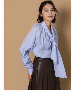 Te chichi 【泉 里香さん着用・Oggi.jp10/23掲載】ビッグリボン2WAYブラウス