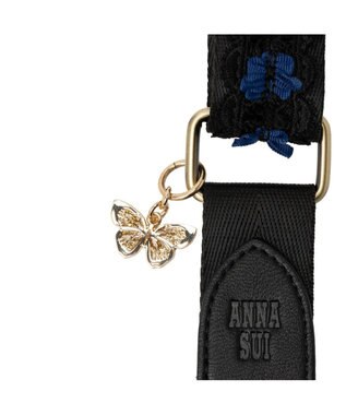ANNA SUI デュオ ショルダーベルト ブルー