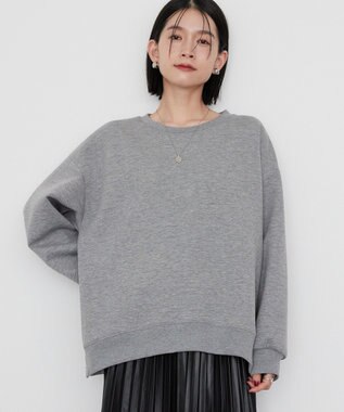AMERICAN HOLIC サイドドットボタンポンチプルオーバー Light Gray Mixture
