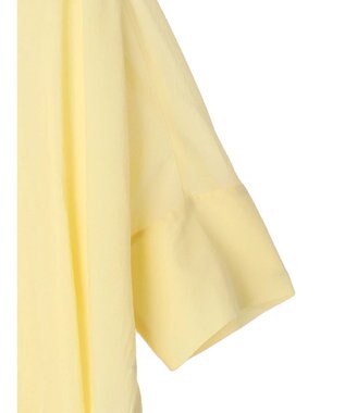 AMERICAN HOLIC バックギャザーＶネックシアーシャツ Light Yellow