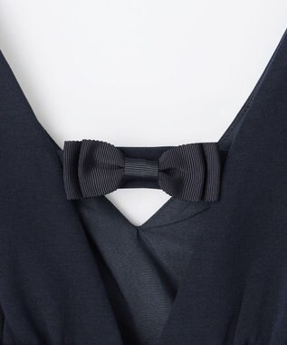 組曲 KIDS 【110-140㎝】ダンボールニット ジャンスカ ネイビー系