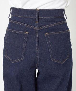 NAVE 【ReNAVE　洗える】ワイドストレッチデニム ネイビー系