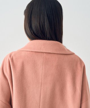 earth music&ecology オーバーテーラードジャケット　シャギー Pink