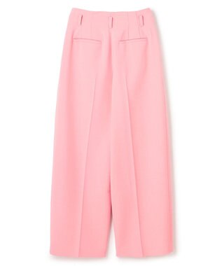 BEIGE， LAC / 2WAYストレッチワイドタックパンツ Pink