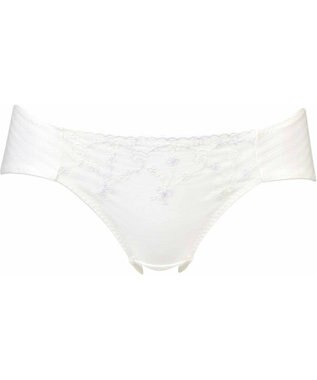 Wing ジュニア ショーツ Wing Teen RB6136とペア オーガニックコットン混 (後ろ身生地部) はきこみ丈あさめ RJ6136 ウイング／ワコール クリーム