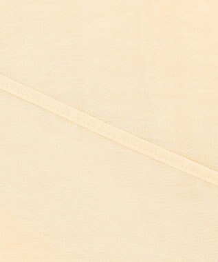 UNFILO シアーサテン ヨークブラウス バターイエロー