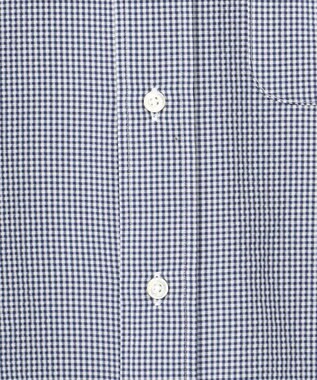 J.PRESS MEN 過酷な夏を乗り切るマストな1着！【 高通気性 / 軽量 / ノンアイロン / 撥水】【BEAT HEAT SYSTEM】半袖シャツ / B.D. ネイビー系3