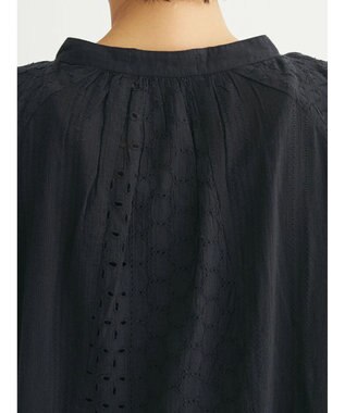 Green Parks Ｉ　パッチワーク刺繍チュニック Black