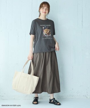 ANY 【MAISON KAYSERコラボ】刺繍ロゴトートバッグ エクリュ