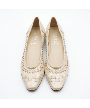 APOM フレンチスクエアメッシュフラット プラチナ