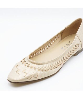 APOM フレンチスクエアメッシュフラット プラチナ