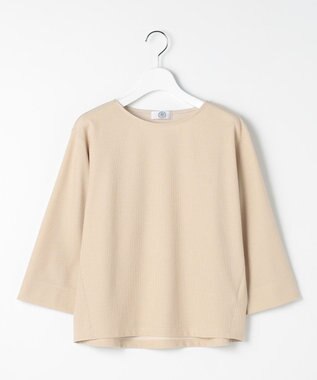 J.PRESS LADIES ラメ針抜き カットソー ベージュ系