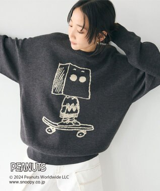 CRAFT STANDARD BOUTIQUE 【PEANUTS】クルーネックニット