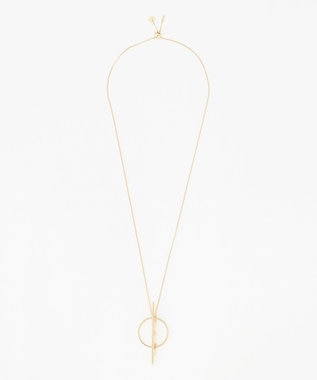 自由区 サークルバー ネックレス ゴールド